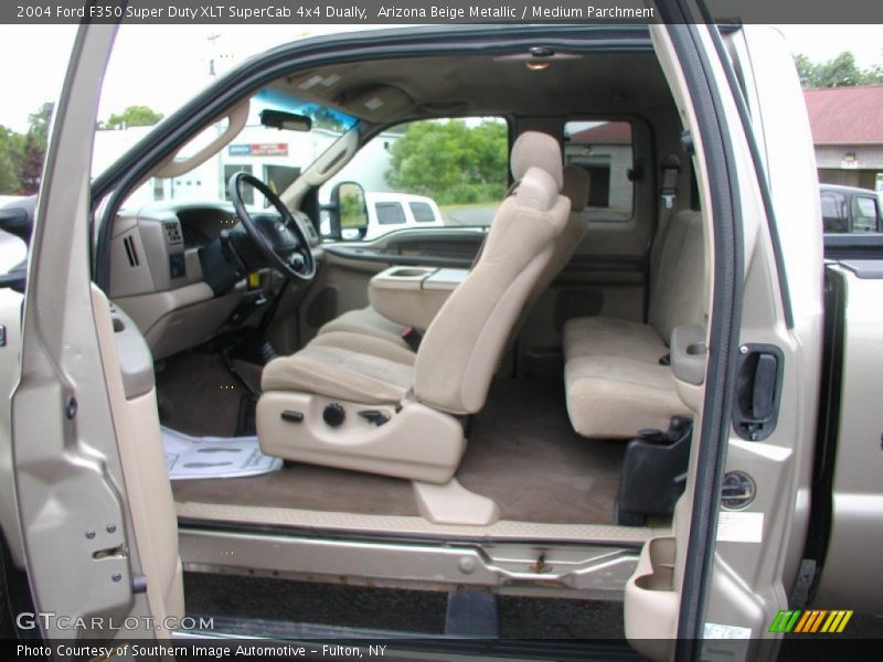  2004 F350 Super Duty XLT SuperCab 4x4 Dually Medium Parchment Interior