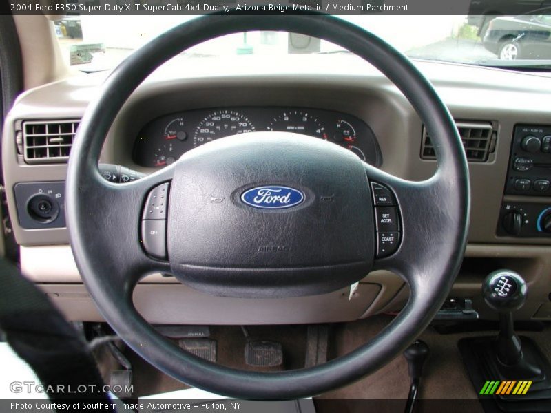  2004 F350 Super Duty XLT SuperCab 4x4 Dually Steering Wheel