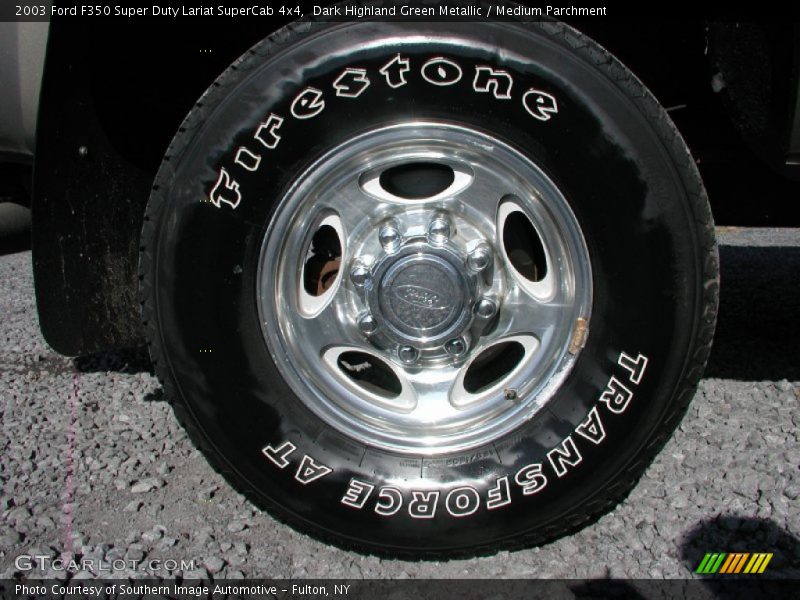  2003 F350 Super Duty Lariat SuperCab 4x4 Wheel