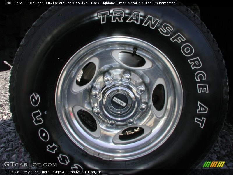  2003 F350 Super Duty Lariat SuperCab 4x4 Wheel