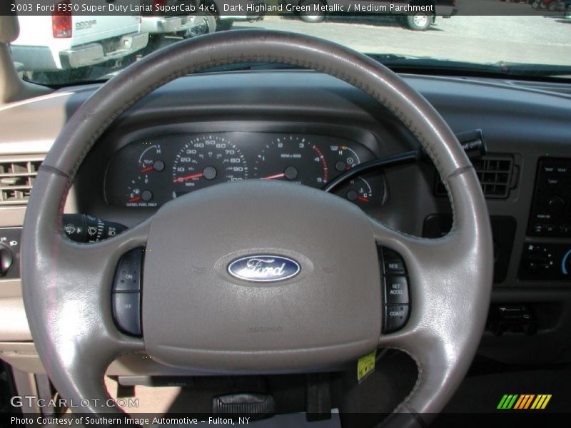  2003 F350 Super Duty Lariat SuperCab 4x4 Steering Wheel