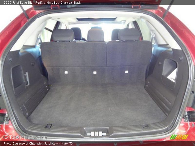 Redfire Metallic / Charcoal Black 2009 Ford Edge SEL