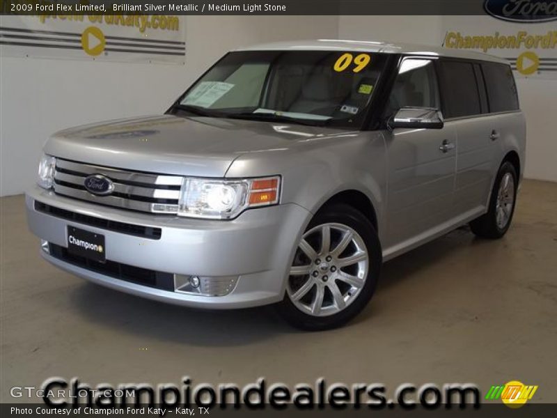 Brilliant Silver Metallic / Medium Light Stone 2009 Ford Flex Limited