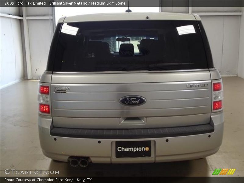 Brilliant Silver Metallic / Medium Light Stone 2009 Ford Flex Limited
