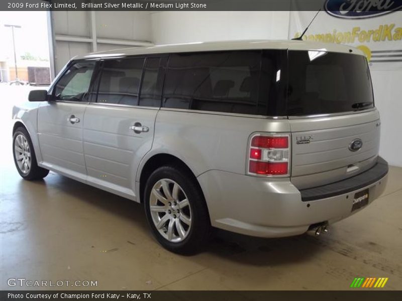 Brilliant Silver Metallic / Medium Light Stone 2009 Ford Flex Limited
