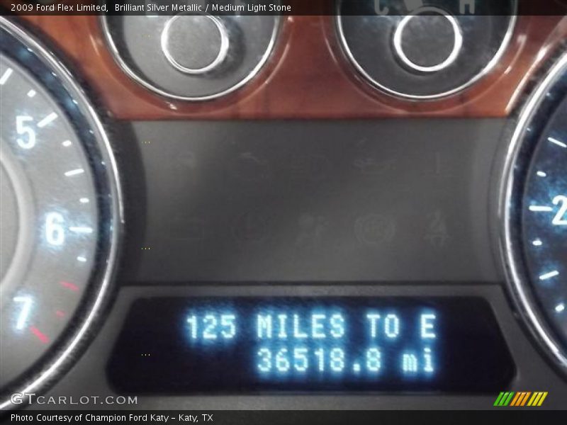 Brilliant Silver Metallic / Medium Light Stone 2009 Ford Flex Limited