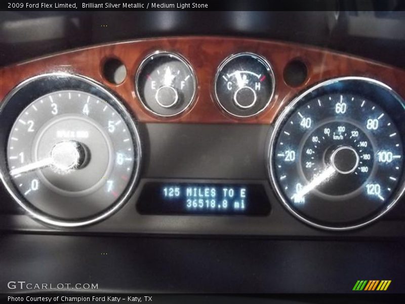 Brilliant Silver Metallic / Medium Light Stone 2009 Ford Flex Limited