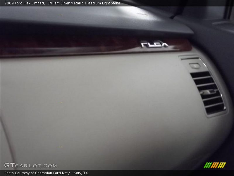 Brilliant Silver Metallic / Medium Light Stone 2009 Ford Flex Limited