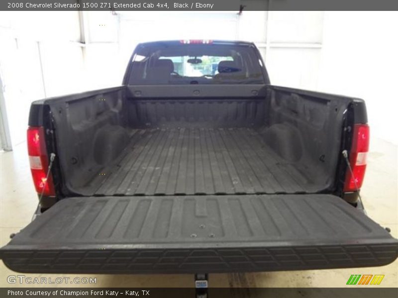 Black / Ebony 2008 Chevrolet Silverado 1500 Z71 Extended Cab 4x4