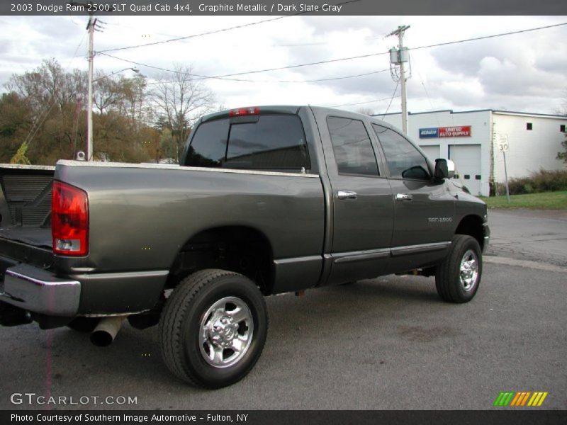 Graphite Metallic / Dark Slate Gray 2003 Dodge Ram 2500 SLT Quad Cab 4x4