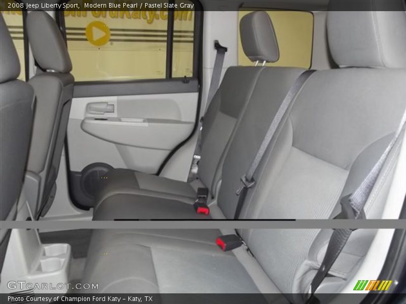 Modern Blue Pearl / Pastel Slate Gray 2008 Jeep Liberty Sport