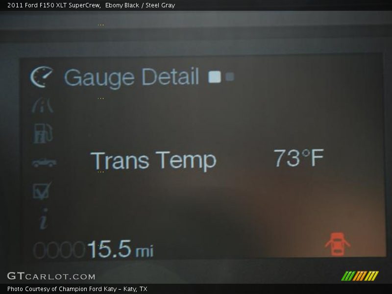 Ebony Black / Steel Gray 2011 Ford F150 XLT SuperCrew