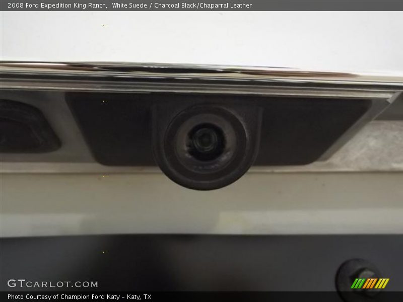 White Suede / Charcoal Black/Chaparral Leather 2008 Ford Expedition King Ranch