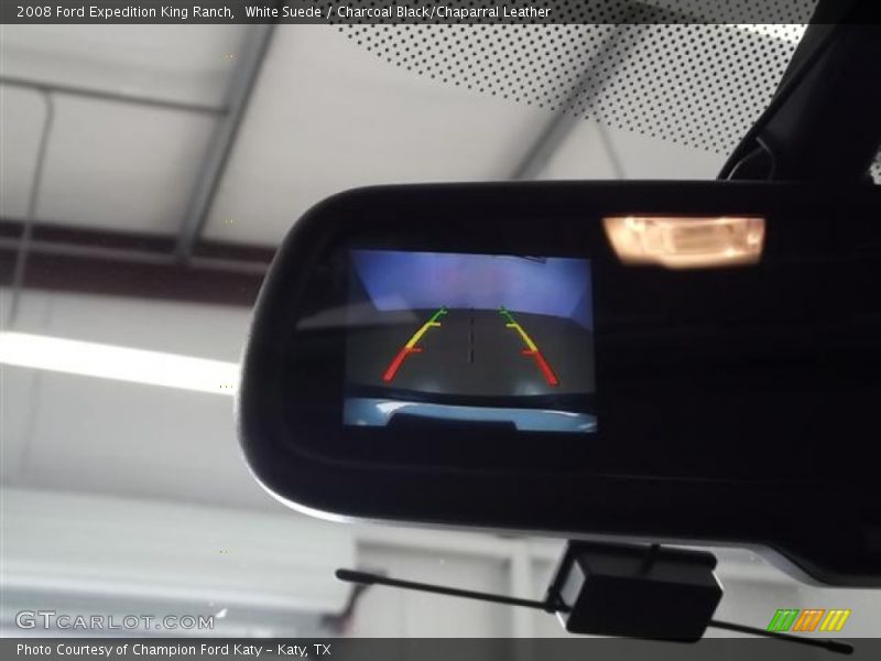 White Suede / Charcoal Black/Chaparral Leather 2008 Ford Expedition King Ranch