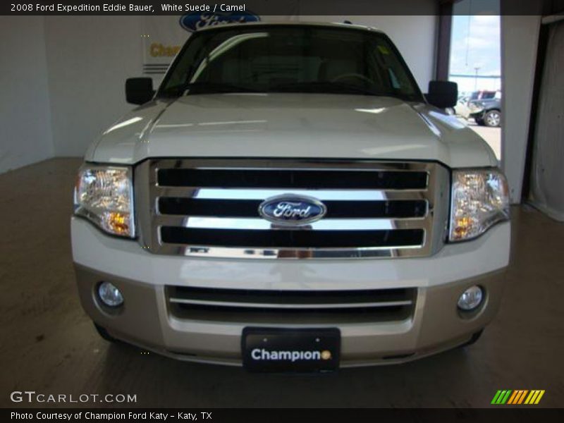 White Suede / Camel 2008 Ford Expedition Eddie Bauer