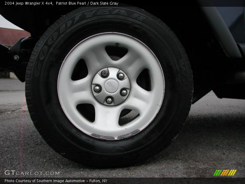 Patriot Blue Pearl / Dark Slate Gray 2004 Jeep Wrangler X 4x4