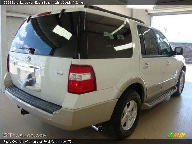 White Suede / Camel 2008 Ford Expedition Eddie Bauer