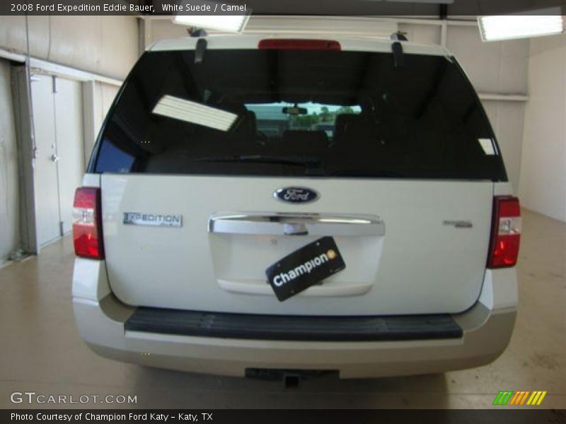 White Suede / Camel 2008 Ford Expedition Eddie Bauer