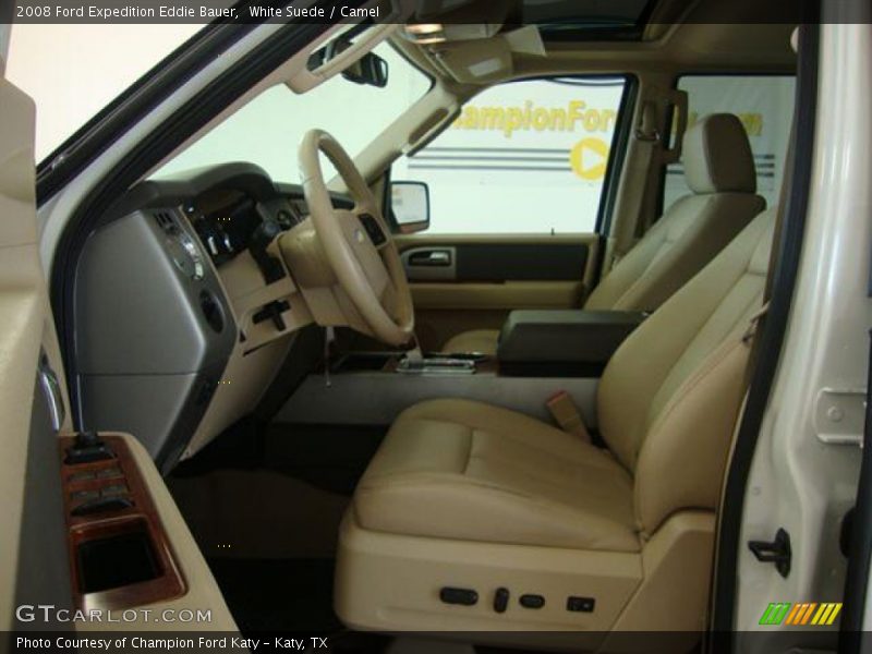 White Suede / Camel 2008 Ford Expedition Eddie Bauer