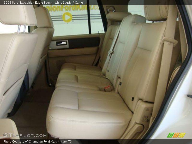 White Suede / Camel 2008 Ford Expedition Eddie Bauer