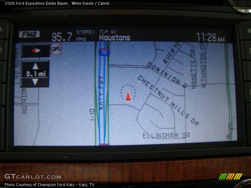 White Suede / Camel 2008 Ford Expedition Eddie Bauer