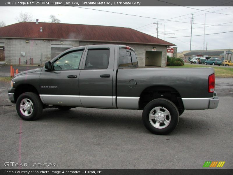 Graphite Metallic / Dark Slate Gray 2003 Dodge Ram 2500 SLT Quad Cab 4x4