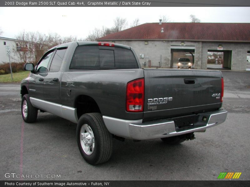 Graphite Metallic / Dark Slate Gray 2003 Dodge Ram 2500 SLT Quad Cab 4x4