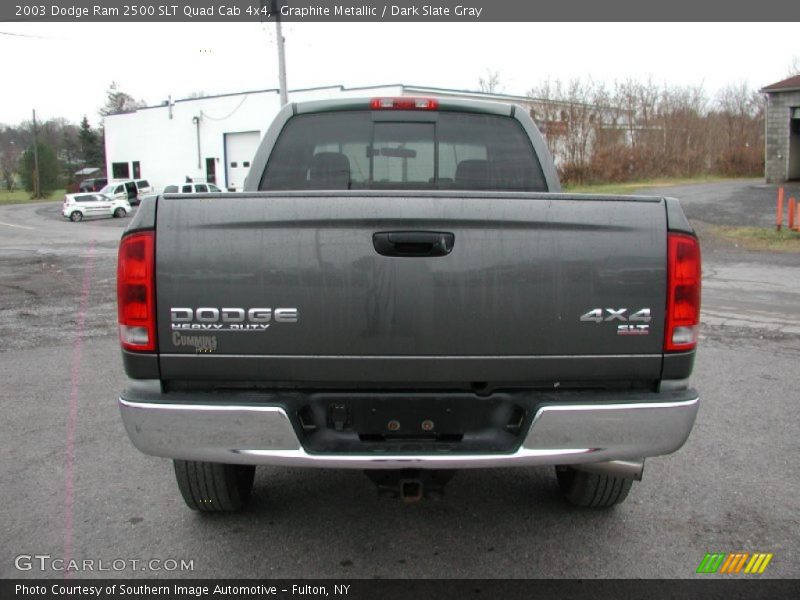 Graphite Metallic / Dark Slate Gray 2003 Dodge Ram 2500 SLT Quad Cab 4x4