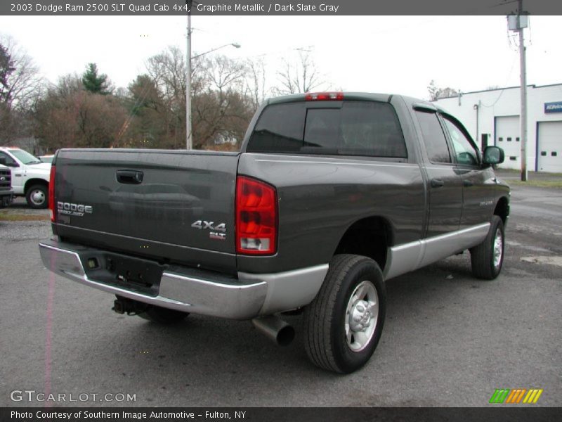Graphite Metallic / Dark Slate Gray 2003 Dodge Ram 2500 SLT Quad Cab 4x4