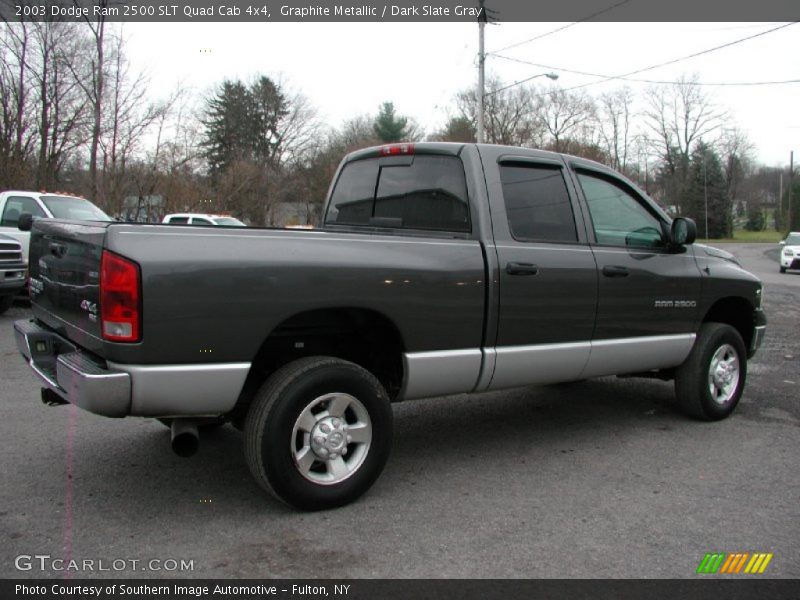 Graphite Metallic / Dark Slate Gray 2003 Dodge Ram 2500 SLT Quad Cab 4x4