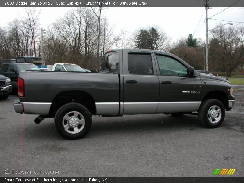 Graphite Metallic / Dark Slate Gray 2003 Dodge Ram 2500 SLT Quad Cab 4x4