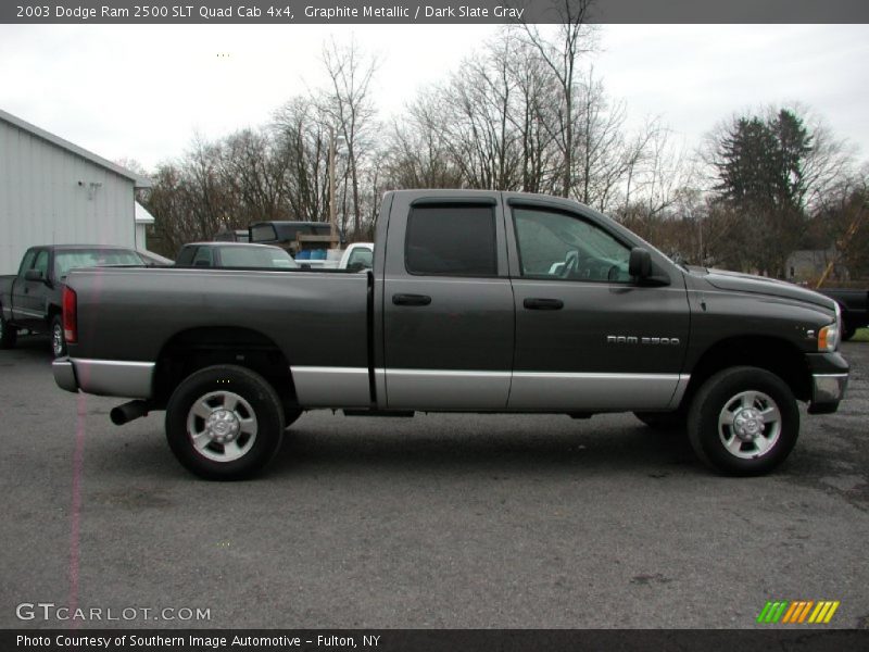 Graphite Metallic / Dark Slate Gray 2003 Dodge Ram 2500 SLT Quad Cab 4x4