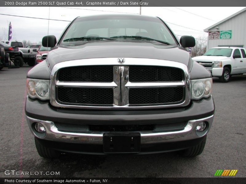 Graphite Metallic / Dark Slate Gray 2003 Dodge Ram 2500 SLT Quad Cab 4x4