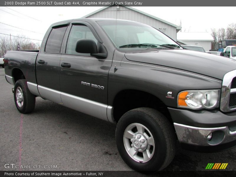 Graphite Metallic / Dark Slate Gray 2003 Dodge Ram 2500 SLT Quad Cab 4x4