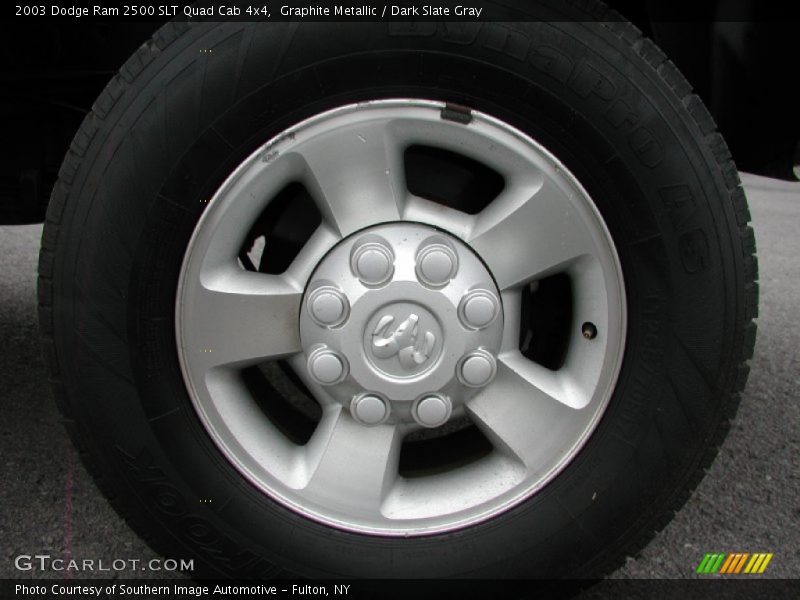 Graphite Metallic / Dark Slate Gray 2003 Dodge Ram 2500 SLT Quad Cab 4x4