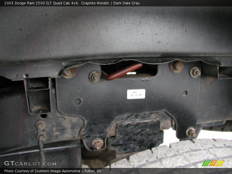 Graphite Metallic / Dark Slate Gray 2003 Dodge Ram 2500 SLT Quad Cab 4x4