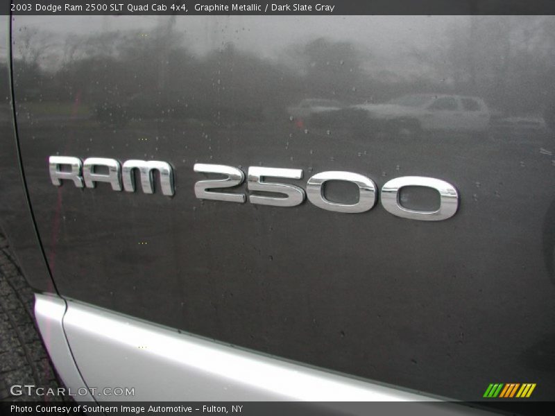 Graphite Metallic / Dark Slate Gray 2003 Dodge Ram 2500 SLT Quad Cab 4x4