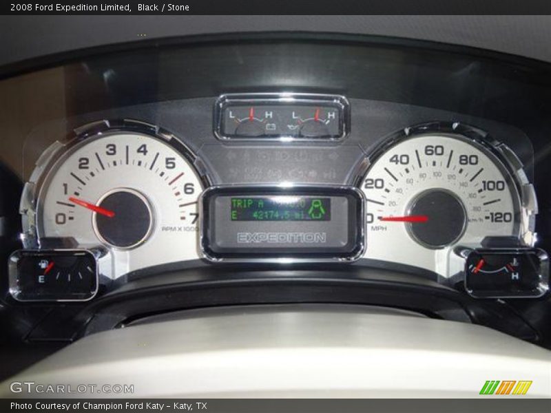 Black / Stone 2008 Ford Expedition Limited