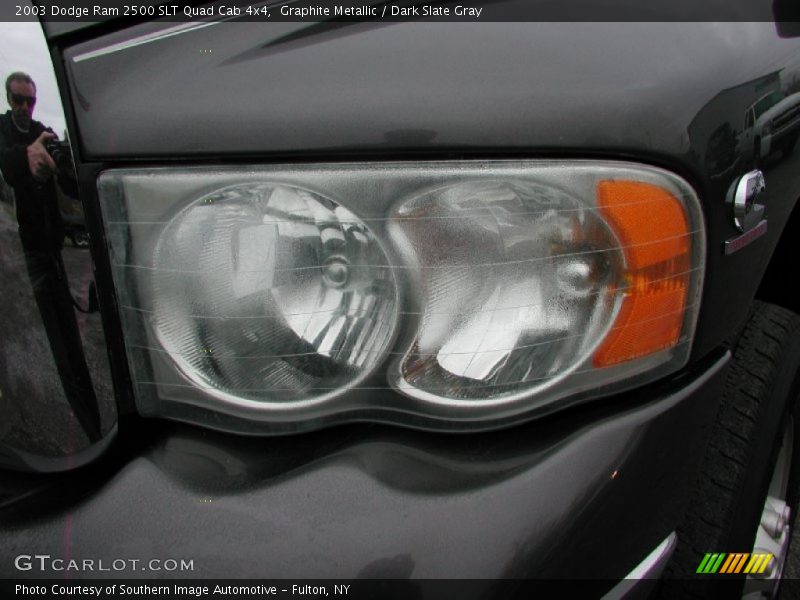 Graphite Metallic / Dark Slate Gray 2003 Dodge Ram 2500 SLT Quad Cab 4x4