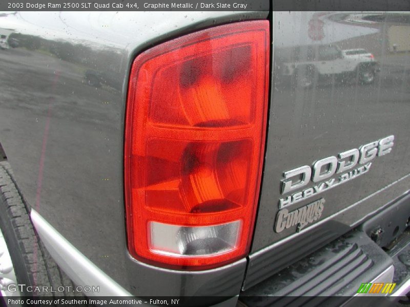 Graphite Metallic / Dark Slate Gray 2003 Dodge Ram 2500 SLT Quad Cab 4x4