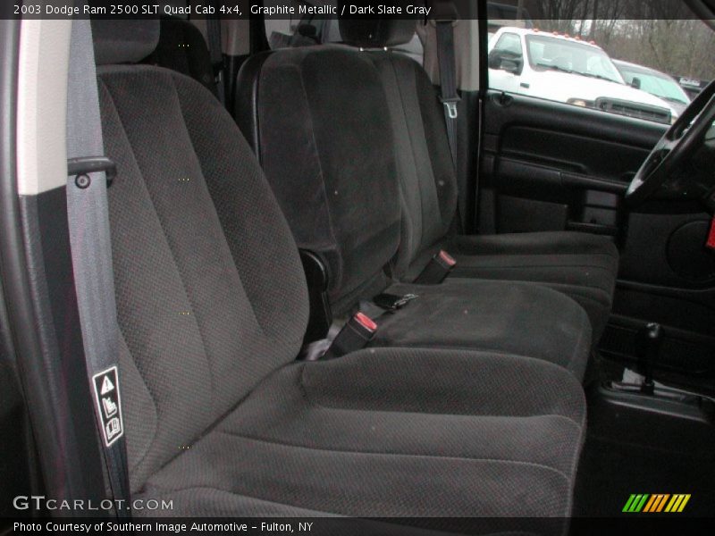 Graphite Metallic / Dark Slate Gray 2003 Dodge Ram 2500 SLT Quad Cab 4x4