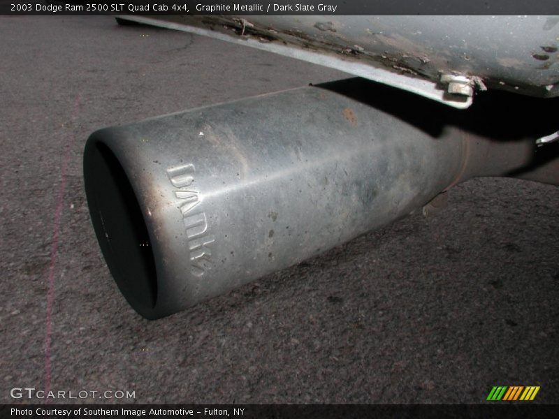 Graphite Metallic / Dark Slate Gray 2003 Dodge Ram 2500 SLT Quad Cab 4x4