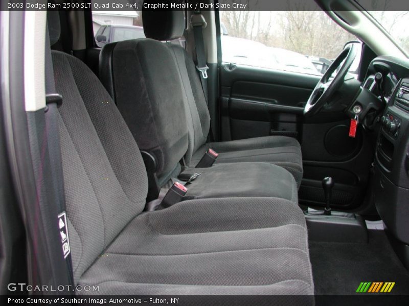Graphite Metallic / Dark Slate Gray 2003 Dodge Ram 2500 SLT Quad Cab 4x4