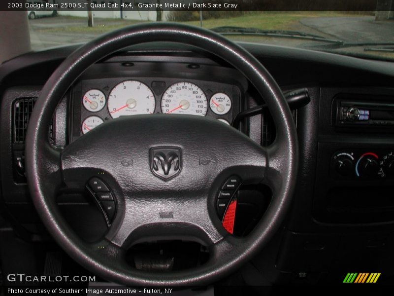 Graphite Metallic / Dark Slate Gray 2003 Dodge Ram 2500 SLT Quad Cab 4x4