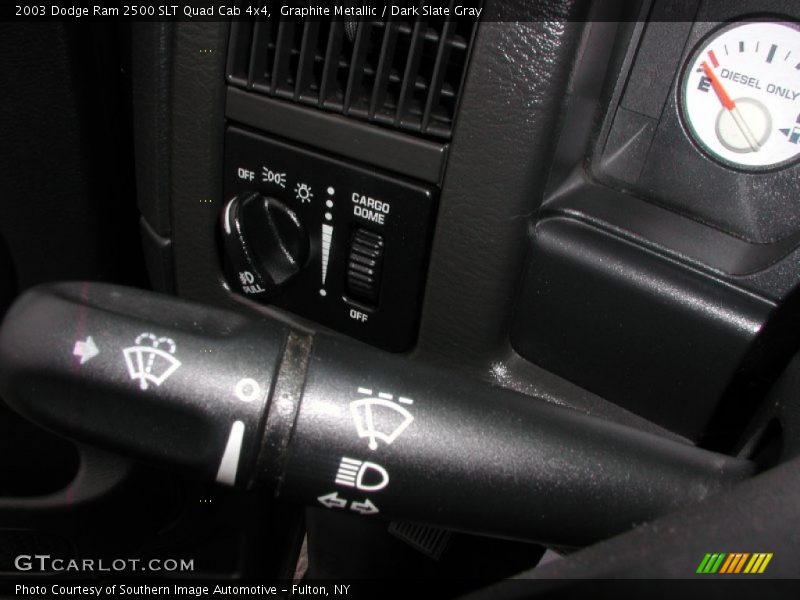 Graphite Metallic / Dark Slate Gray 2003 Dodge Ram 2500 SLT Quad Cab 4x4