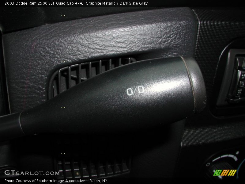 Graphite Metallic / Dark Slate Gray 2003 Dodge Ram 2500 SLT Quad Cab 4x4