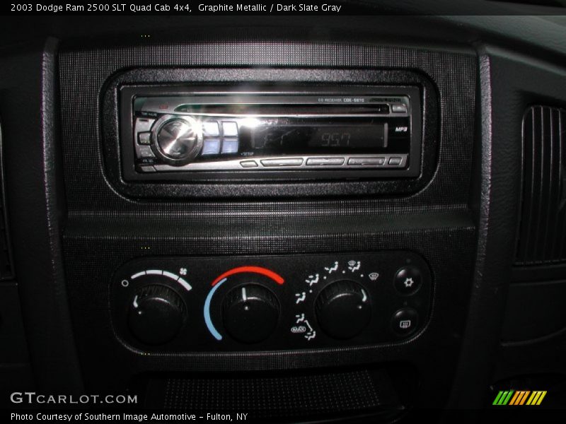 Graphite Metallic / Dark Slate Gray 2003 Dodge Ram 2500 SLT Quad Cab 4x4