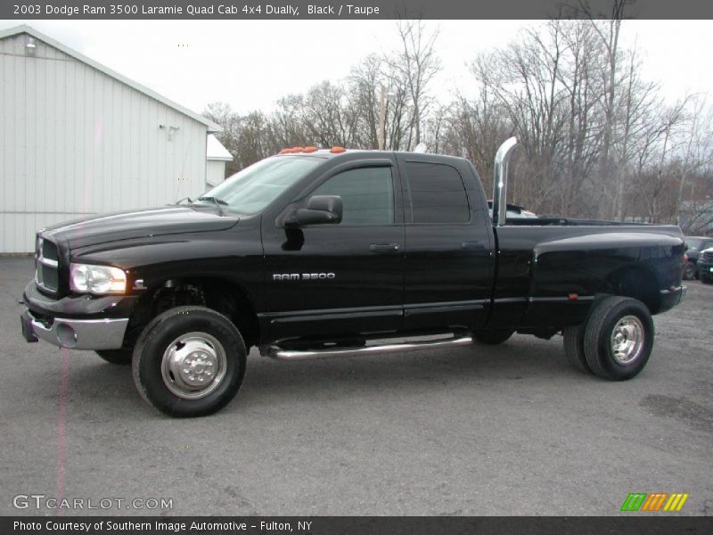  2003 Ram 3500 Laramie Quad Cab 4x4 Dually Black
