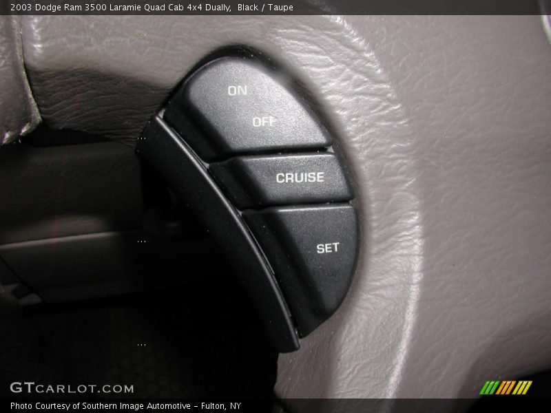 Black / Taupe 2003 Dodge Ram 3500 Laramie Quad Cab 4x4 Dually