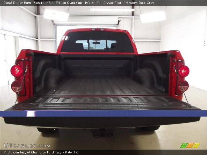 Inferno Red Crystal Pearl / Medium Slate Gray 2008 Dodge Ram 1500 Lone Star Edition Quad Cab